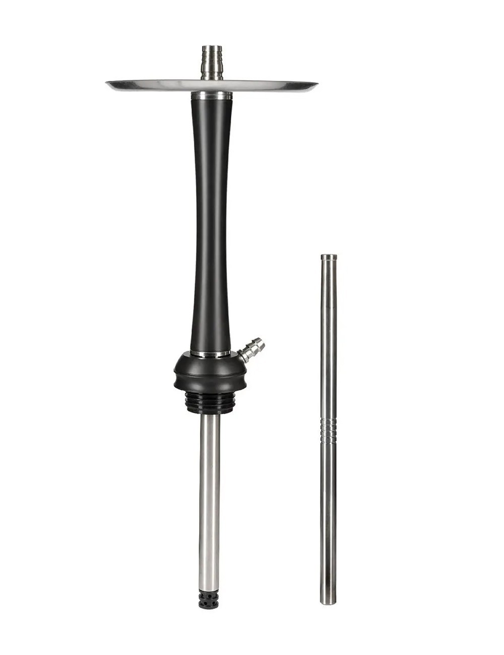 Aroma Hookah X-Ray Black — Шахта, блюдце и шланг (без колбы)